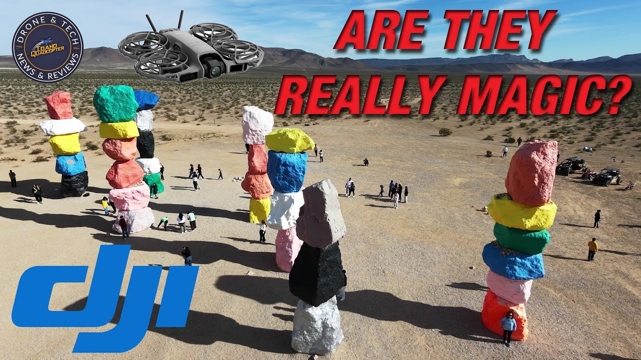 DJI Neo 2 With Dino Doug at The Seven Magic Mountains, Las Vegas