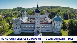 33rd conference Europe of the Carpathians - day 1