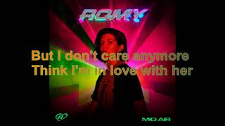 Romy - She's On My Mind [Lyrics  HQ] Resimi