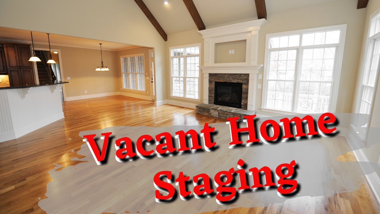 How to stage a house with no furniture YouTube