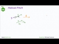Determining Helical Pitch - Magnetic Fields Level 5