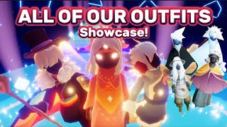 All of our outfits showcase! (Sky children of the light)