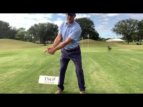 Golf resistance band drill for width and connection