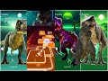🦖JurassicWorld T-rex🆚The Tyranosaurus🆚The Dinosaur🆚The Tyranosaurus Coffin || TilesHop