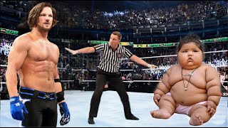 🔥Full Match - AJ Styles vs Giant Kid | Iron Man Match 2024 | WWE May 23, 2024
