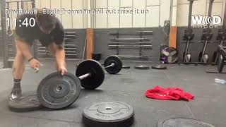 Eagle throwdown cannonball out+raise it up