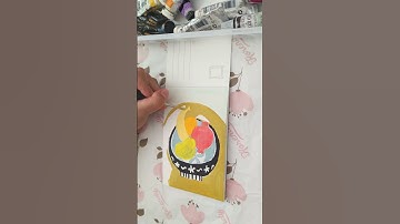 Simple Fruits Bowl Painting in Gouache #shorts #gouachepainting  #stillife #artreveal #artprocess