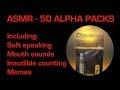 ASMR - 50 Alpha Pack Opening (Rainbow Six Siege)