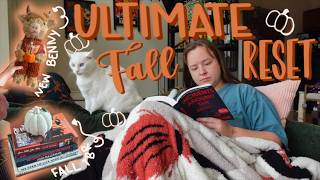 cozy fall decorating, reading, horror recs/tbr 🎃👻🍁