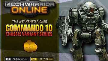 MechWarrior Online - Commando 1D Gameplay