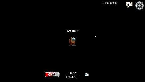 werid black screen glitch among us