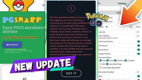 PGSharp New Update Version 1.104.0| Pokemon Go Account Ban Problem Solved