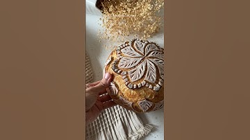 🍞How to score a mandala on sourdough🍞