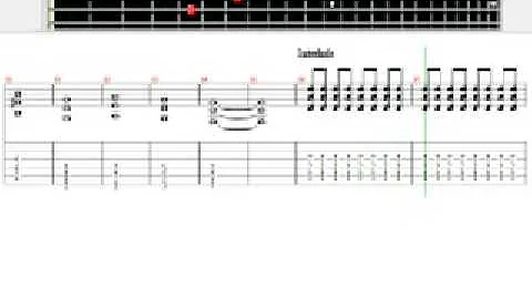 Uriah Heep - Easy Livin', GP tab guitar