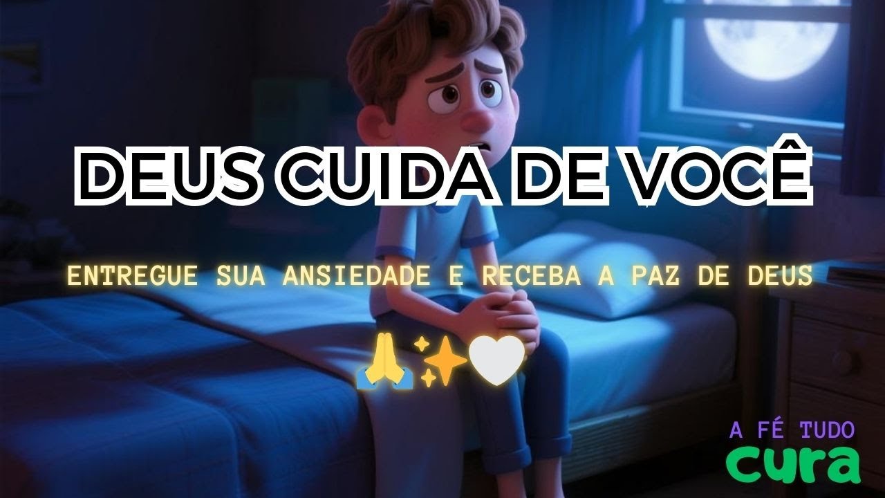 Se o seu coração anda acelerado…Deus quer te dar paz hoje 🤍