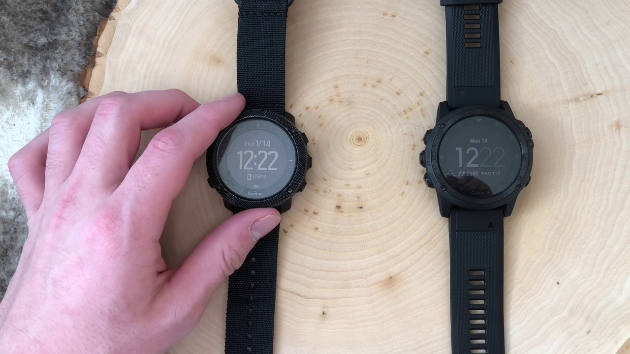 Suunto Traverse Alpha Vs Garmin Tactix 