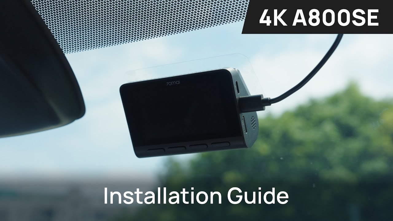70mai Dash Cam A800se Upgraded Version of 70mai A800s