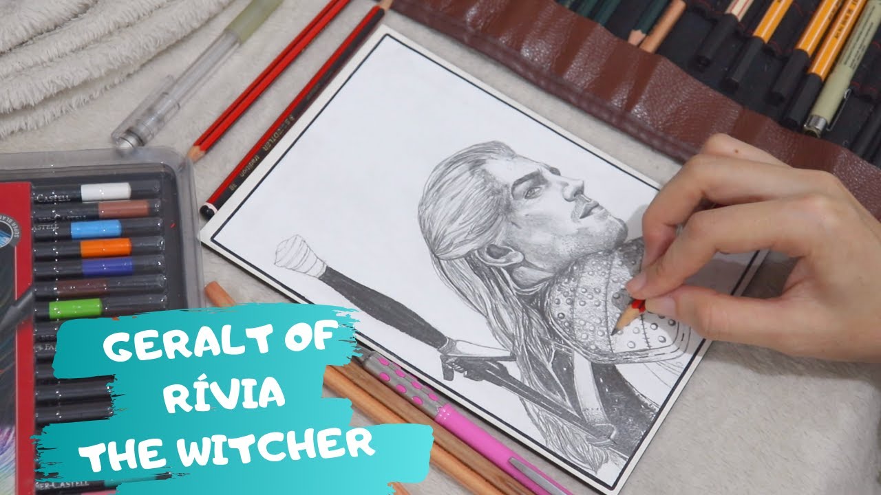 GERALT OF RÍVIA - THE WITCHER - TIMELAPSE