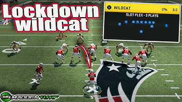 LOCKDOWN THE WILDCAT GLITCH | AMAZING RUN DEFENSE [MADDEN 20 TIPS]