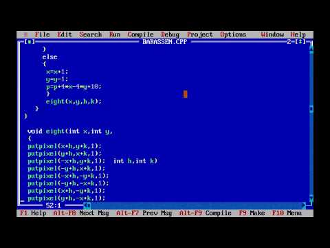Bresenham's circle drawing algorithm IN COMPUTER GRAPHICS