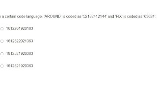 IF AROUND is coded as 52182412144 , FIX is 63624 , What is CODE for  PLASTIC l SSC CGL CHSL MTS screenshot 3