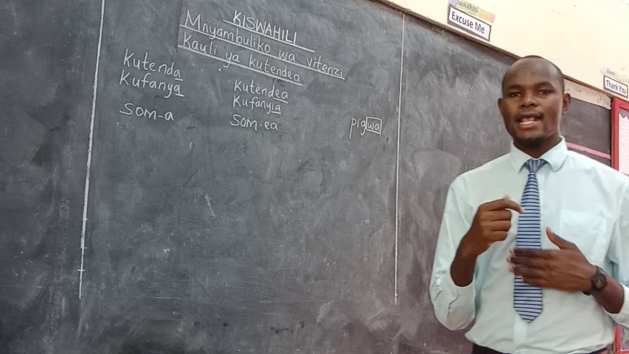 Mnyambuliko wa vitenzi