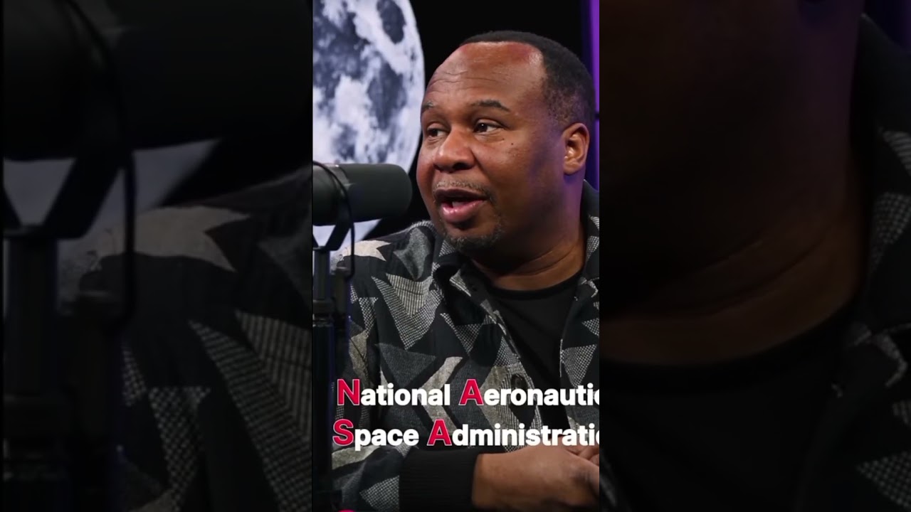 Roy Wood Jr jokes about NASA acronyms, turning space talk into laughs 