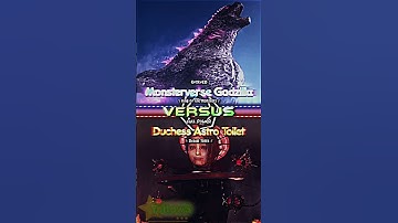 Evolved Godzilla vs Duchess Astro Toilet #shorts