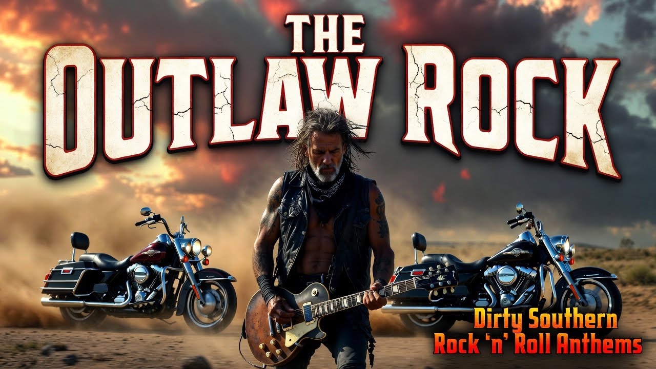 Best Music Rock n Roll 🔥 The Outlaw Rock 🎸 Dirty Southern Rock ’n’ Roll Anthems