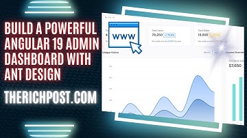 Build a Powerful Angular Admin Dashboard with Ant Design