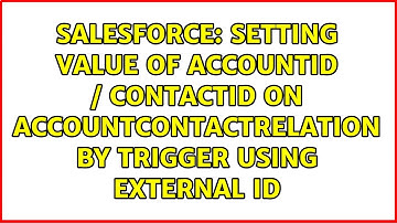 Setting value of AccountId / ContactId on AccountContactRelation by trigger using external ID