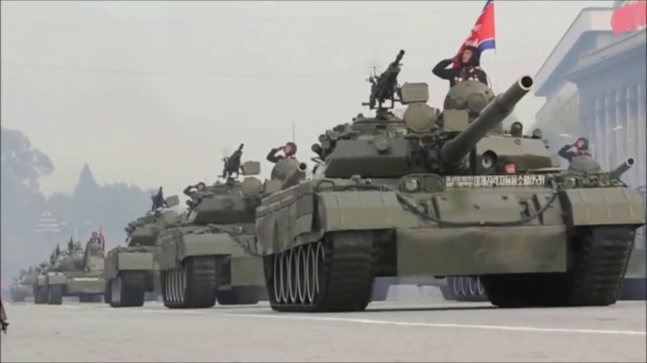 Phineas and Ferb Weaponry over North Korean Marching