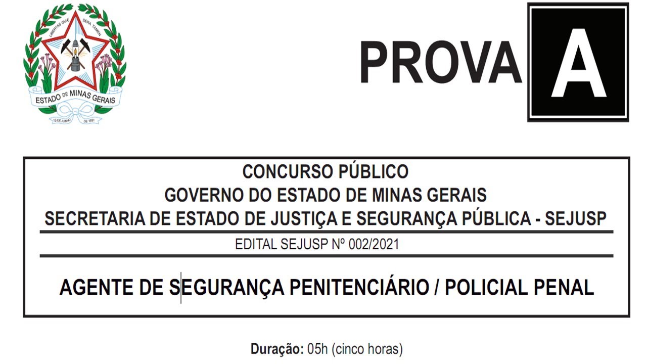 Concurso Polícia Penal MG - Informática - Protocolo IP e TCP