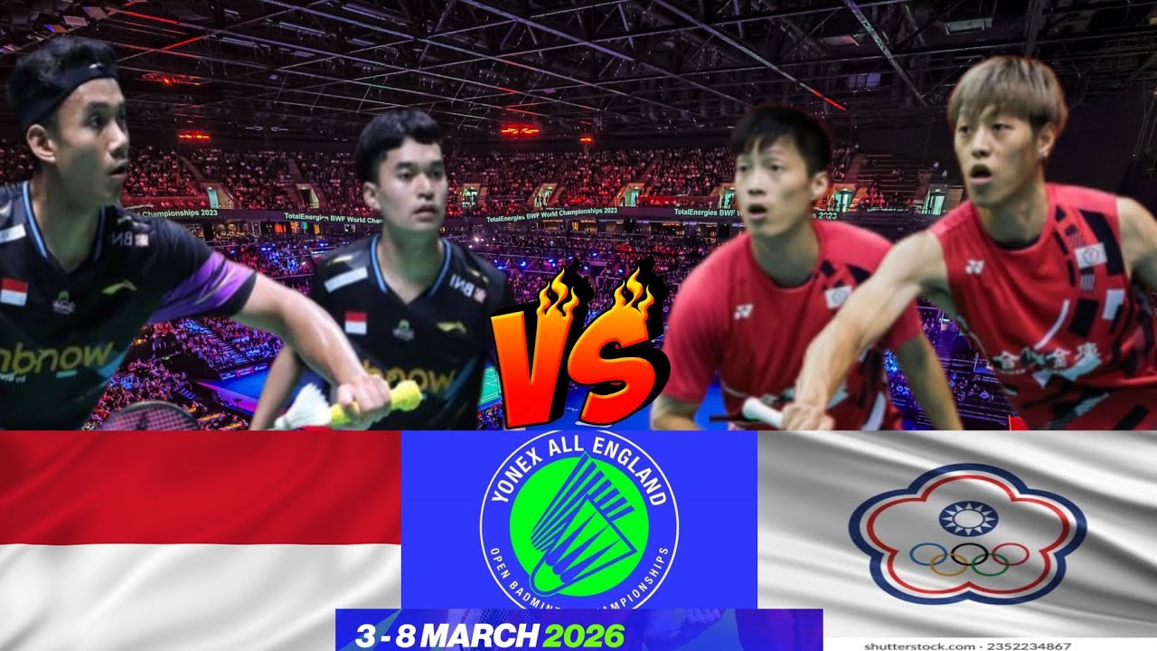 MD-(32) Carnando/Maulana (INA) Vs Lee Jhe Huei/Hsuan(TPE)~Bandminton Yonex All England 2026