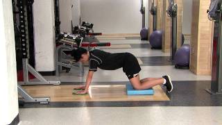 Kneeling Plank Valslide Roll Outs
