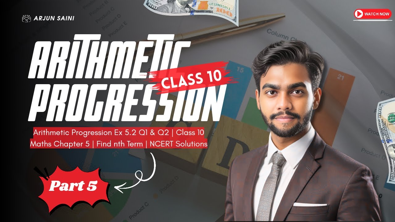 Arithmetic Progression Ex 5.2 Q1 & Q2 | Class 10 Maths Chapter 5 | Find ...