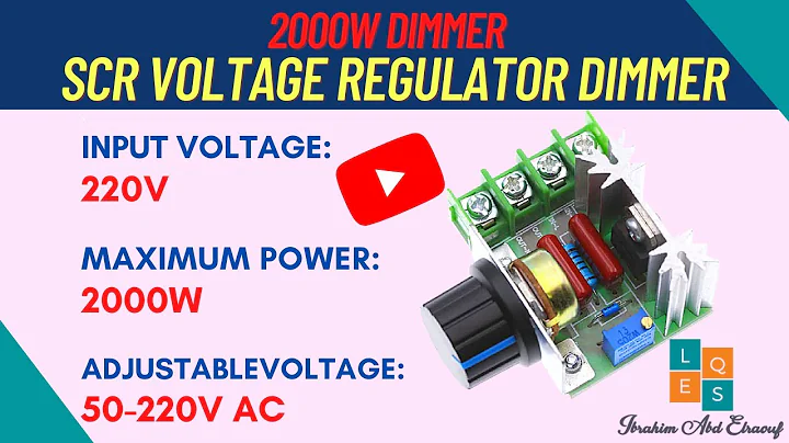Reviewing of AC 220V 2000W SCR Voltage Regulator Dimming Dimmers Speed Controller UPDATED 2021
