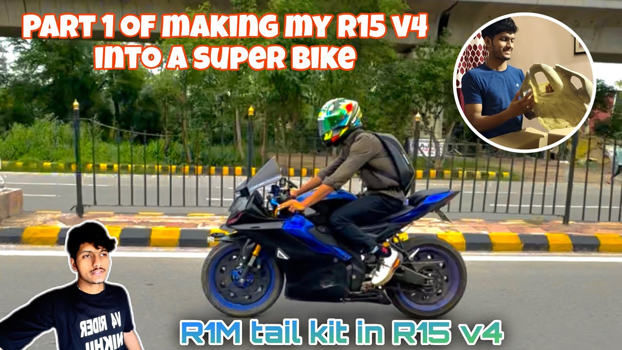 Converting my R15 V4 into R1M superbike PART - 1 | Indonesian R15 V4 | 