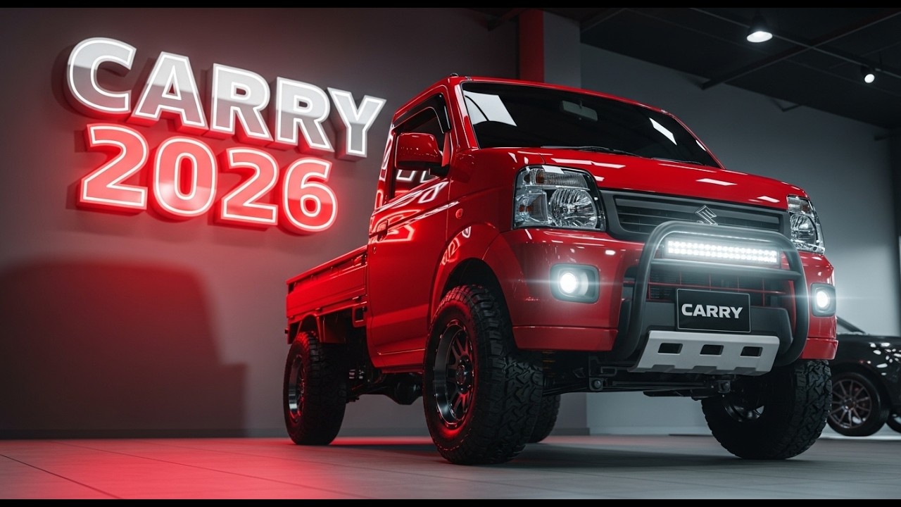 🚗 Suzuki Carry 4x4 2026 – Pickup Tangguh & Stylish | AutoMotionJA