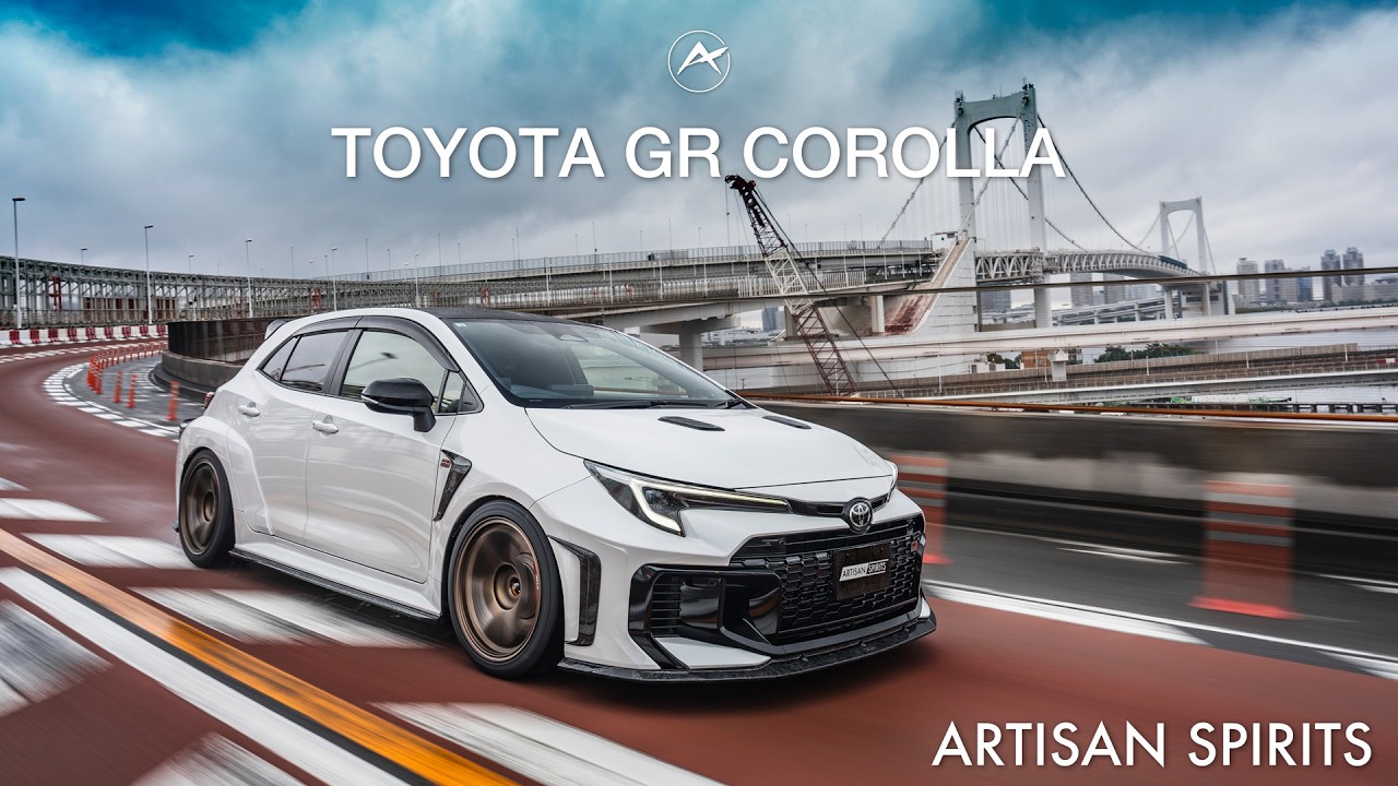 GR COROLLA｜ARTISAN SPIRITS BLACK LABEL BODY KIT｜GRカローラ - YouTube