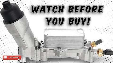 3.6L aluminium oliekoeler... is dit een UPGRADE? OF?