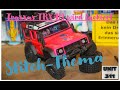 Traxxas TRX4m Defender wird lackiert / Stitch-Thema