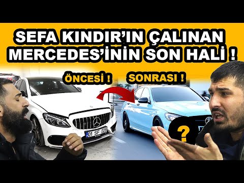 Sefa Kındır'ın Çalınan Mercedes'inin Son Hali ! Before / After