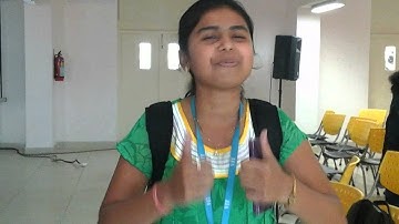 Feedback by Ms Ankita Dhawale 14MCB1014 M TECH BIG DATA  for Samuel Johnson VIT training