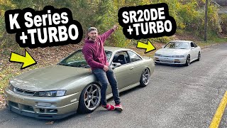 RAGING both my swapped S14’s! (What do I think of the K SWAP?!)