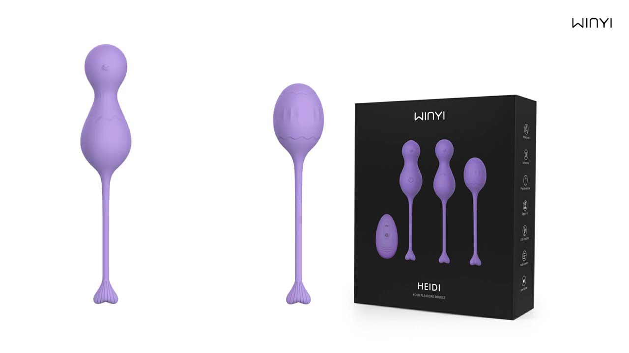 WY0571--remote control kegel ball and egg vibrator set | WINYI