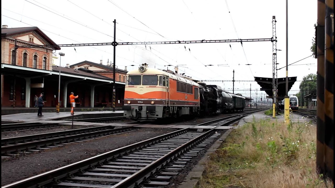 Odjezd z ČT T679.019. a 555.3008 na setkání 52-jek do Lužné