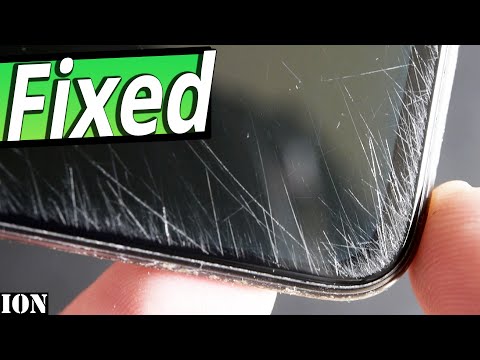 Hide or Fix Scratches from phone screen