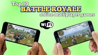 Top 10 BATTLE ROYALE online multiplayer games for Android/iOS via WiFi screenshot 1