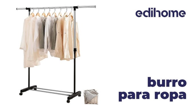 Burro perchero para ropa con palets reciclados Plegable - PALETS